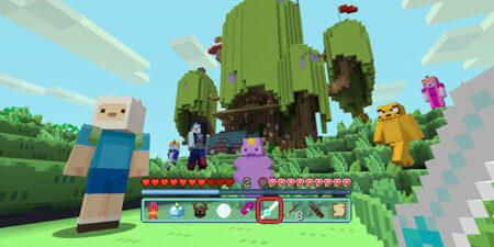hora de aventuras de minecraft pocket