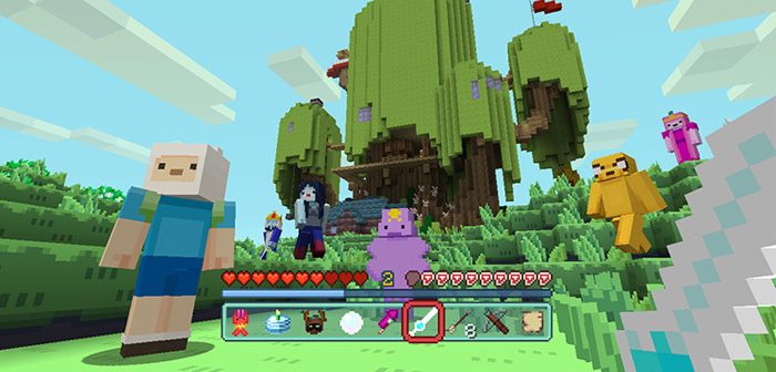 hora de aventuras de minecraft pocket