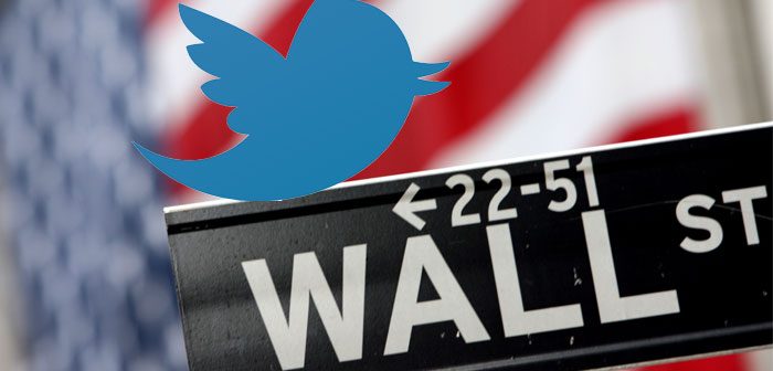 las acciones de twitter caen un 9