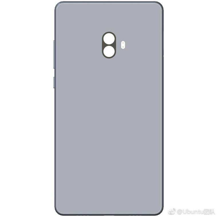 posible diseno del Xiaomi Mi mix 2