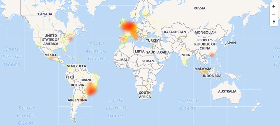 whatsapp ha caido a nivel mundial