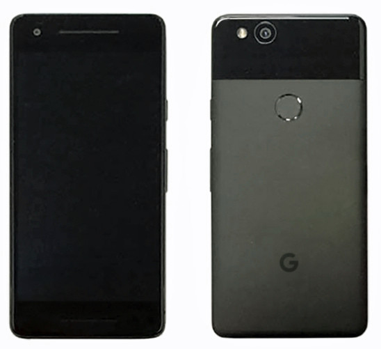 render oficial del google pixel 2