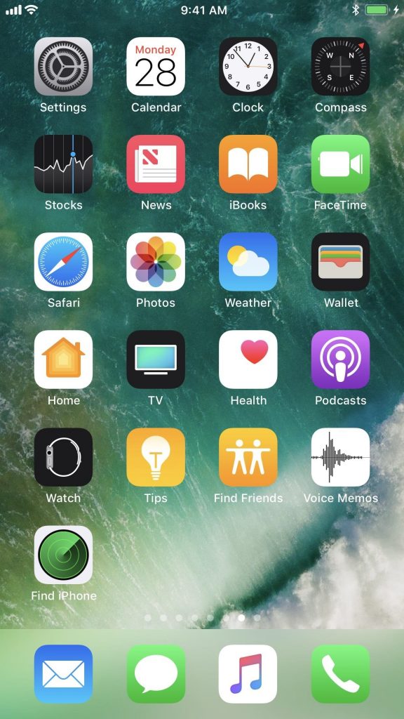 iconos de ios 11