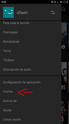dar de baja netflix