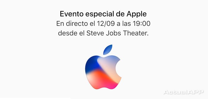ver la presentación del iphone 8
