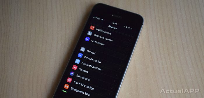modo oscuro en ios 11