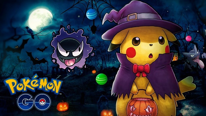 actualizacion de halloween de pokemon go