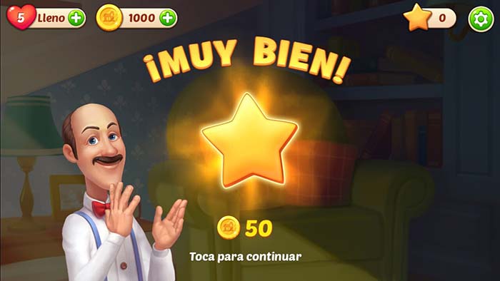 conseguir monedas en Homescapes