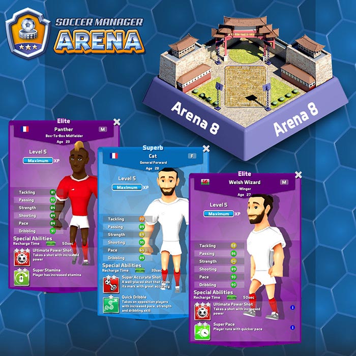 descargar soccer manager arena