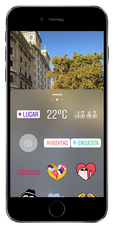 encuesta en instagram stories