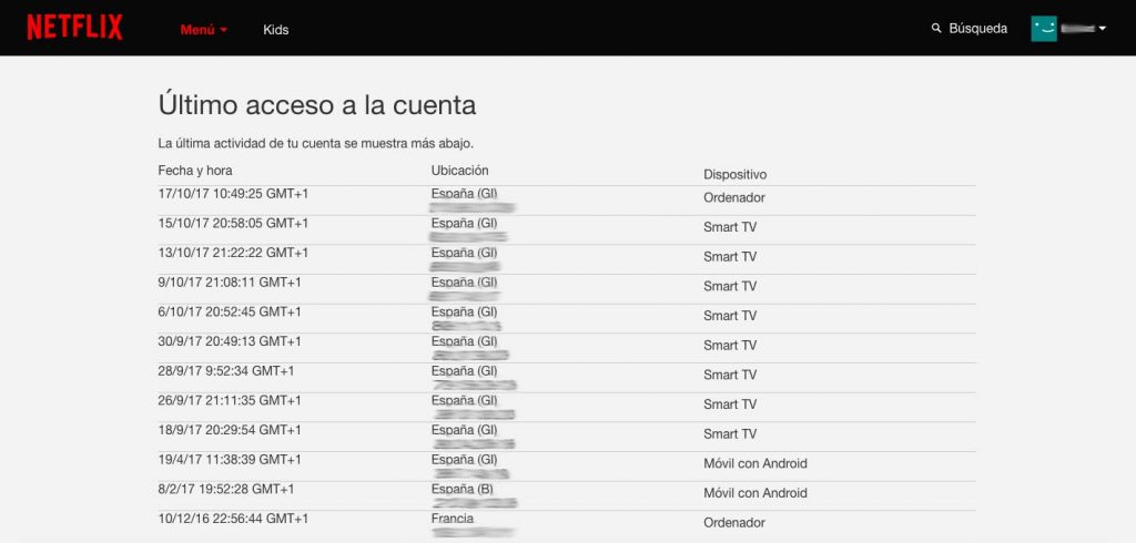 robando netflix