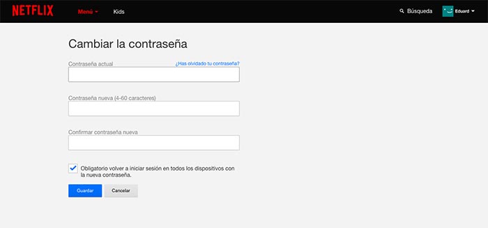 robando netflix