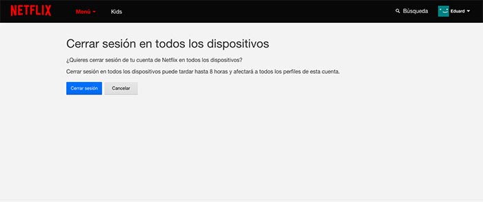 robando netflix