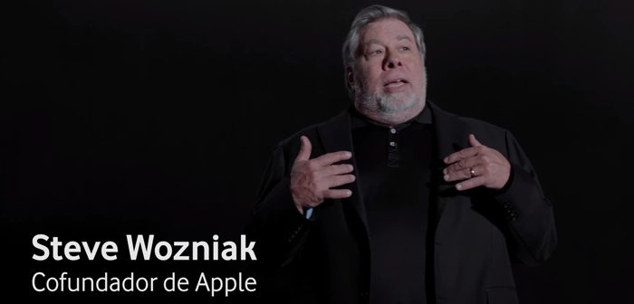 Steve Wozniak en el último anuncio de Vodafone