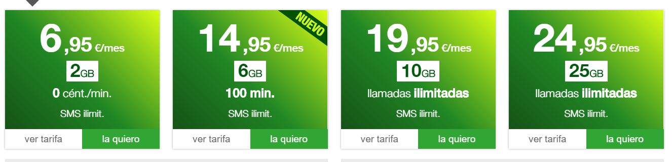 tarifas de móvil más económicas 