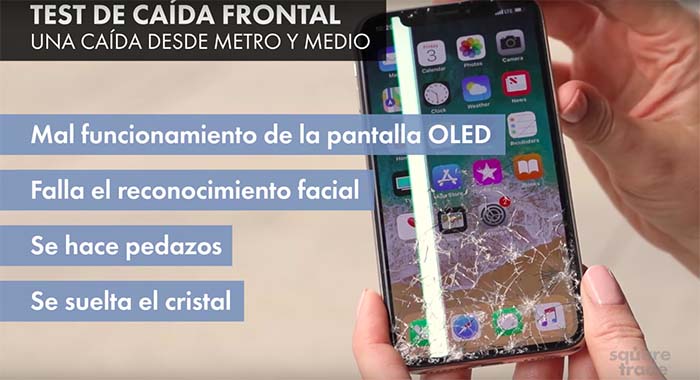 movil de apple mas fragil