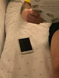que movil utiliza messi