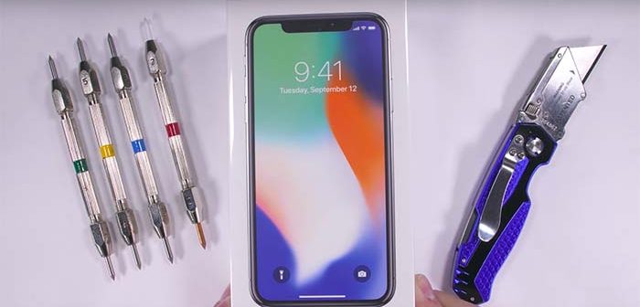 test de resistencia del iphone x