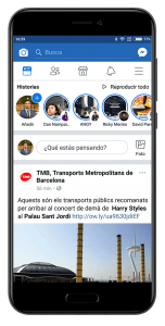 desactivar la cuenta de Facebook