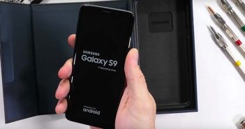 test de dureza del galaxy s9