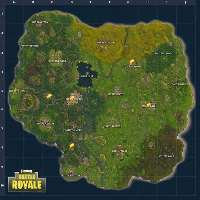 restaurantes de tacos de fortnite