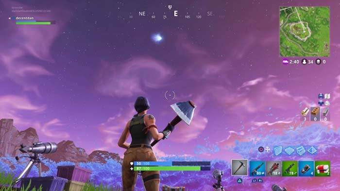 mensaje secreto del meteorito de fortnite