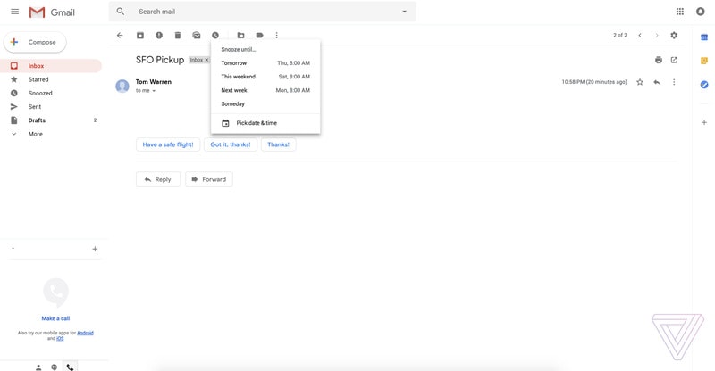 nuevo diseno de gmail