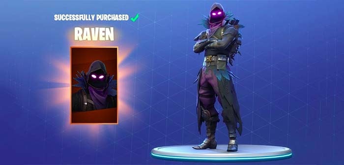 skin de cuervo de fortnite