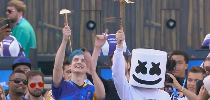 concierto de marshmello en fortnite