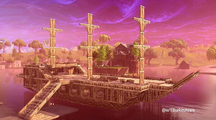 construcciones del patio de juegos de fortnite - patio de juegos fortnite