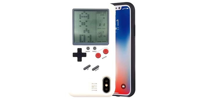 funda de iphone con una game boy