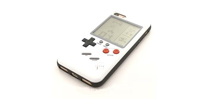 funda de iphone con una game boy