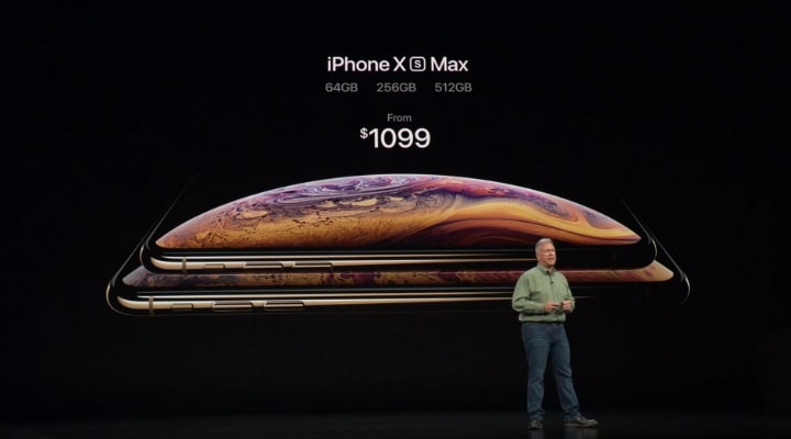 el iphone xs max se esta vendiendo mas