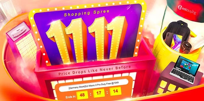 ofertas del 1111 de geekbuying
