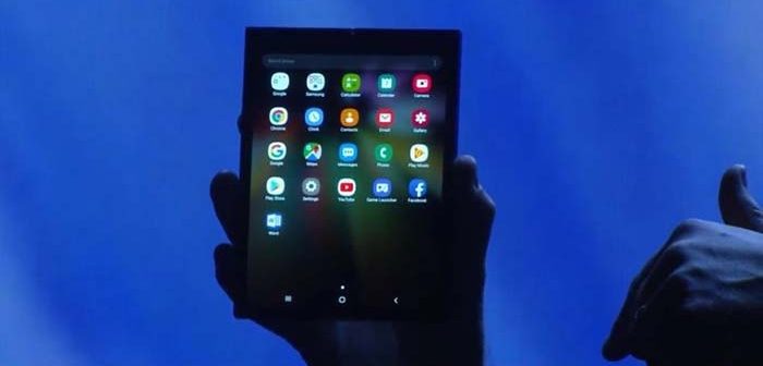 smartphone plegable de samsung
