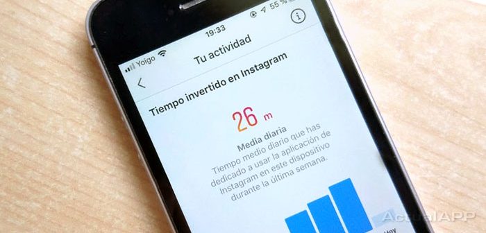 cuánto tiempo pasas en Instagram