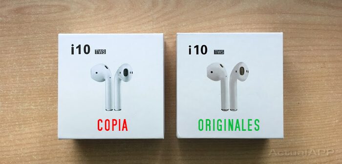 diferencias i10 tws originales y falsos
