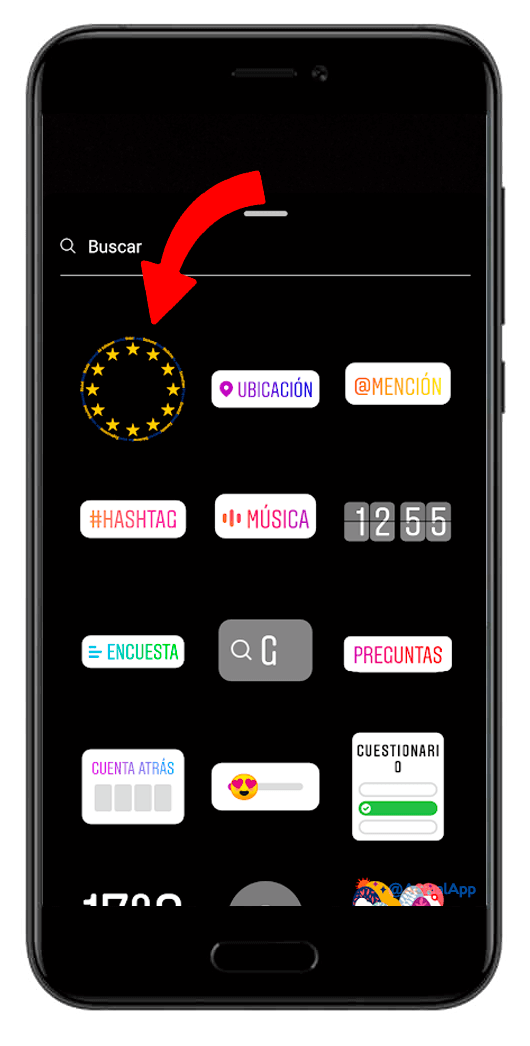 elecciones europeas en instagram