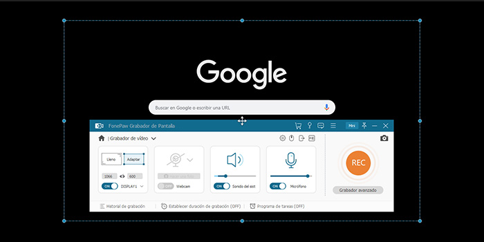 grabar la pantalla del ordenador