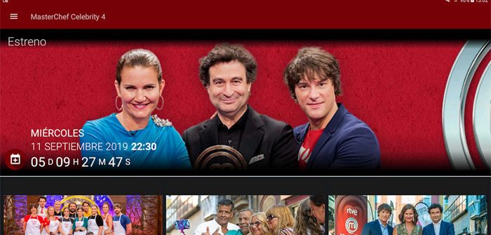 descargar la app de Masterchef Celebrity 4