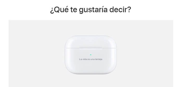 grabado láser nombre apple