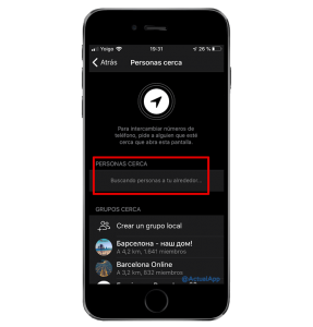 contactos en telegram