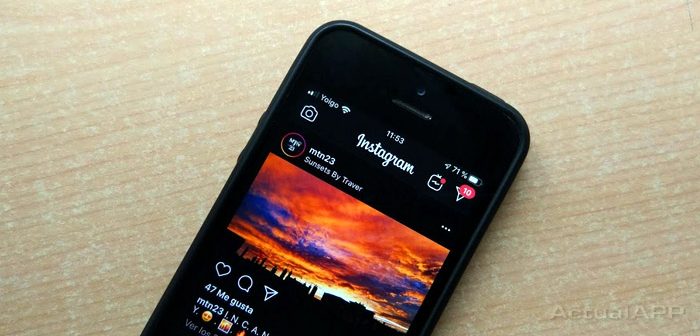 instagram negro modo oscuro