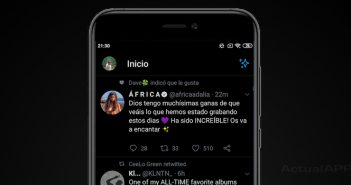 Ya puedes activar el modo oscuro «real» de Twitter para Android