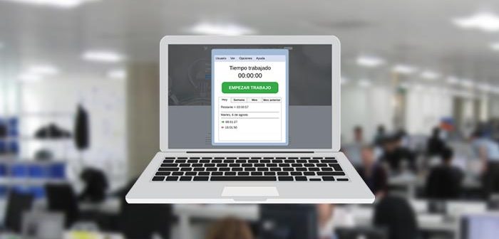 fichar ordenador trabajo registro laboral