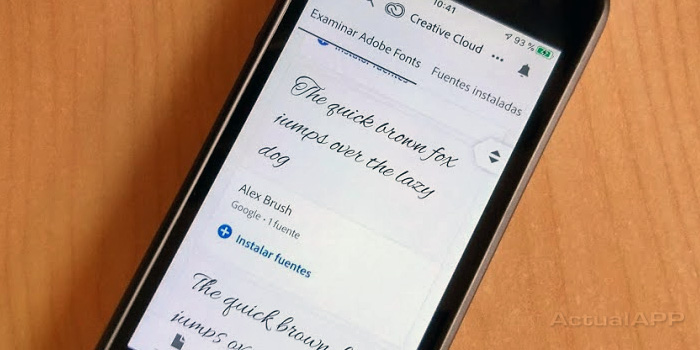descargar tipografías en iphone