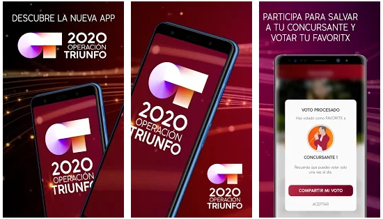 descargar app ot 2020 operación triunfo