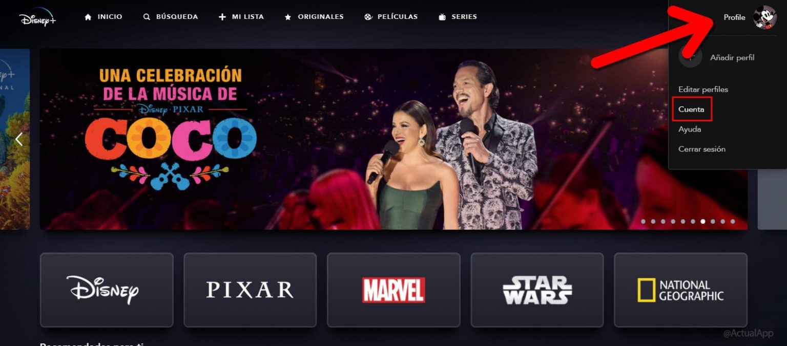 Cómo dar de baja la suscripción de Disney+ España ActualAPP