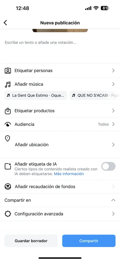 desactivar numero me gusta instagram