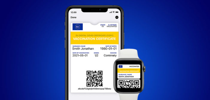 pasaporte certificado covid wallet